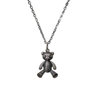 - Sterling Silver fashion bear  Necklace